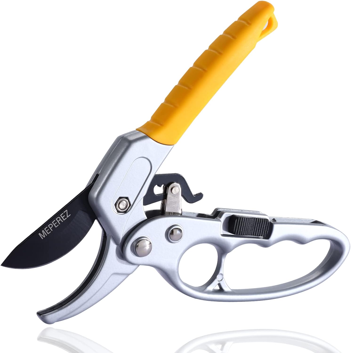 MEPEREZ premium Germany garden clippers, work 3 times easier, arthritis weak hand snips