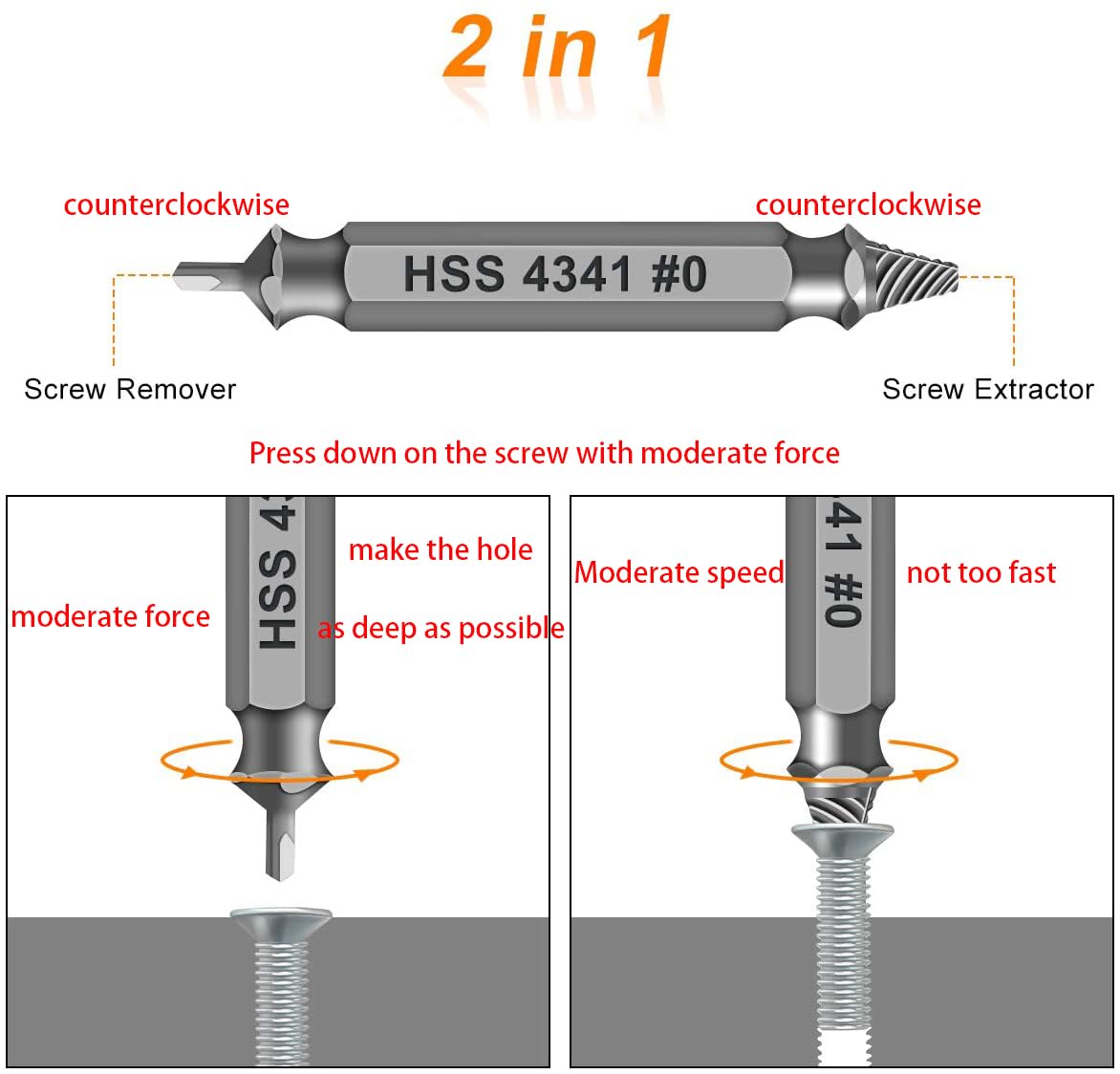 Damaged Broken Screw Extractor Damaged Screw Removal 🔥🔥 Hot Sale 🔥🔥