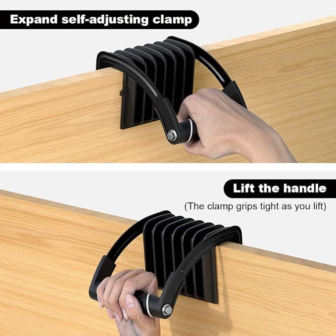 Portable Metal Wood Panel Handle Clip