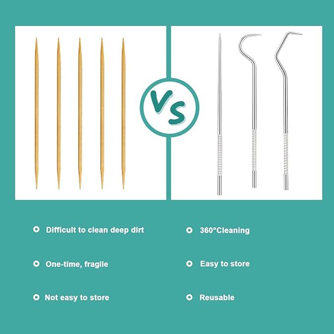 Stainless Steel Toothpick Set
