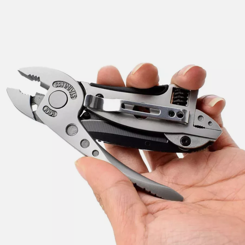 ⚡ The Ultimate Survival Multi-Tool: Pliers, Wrench, Screwdrivers & More in One Handy Tool! 🔥