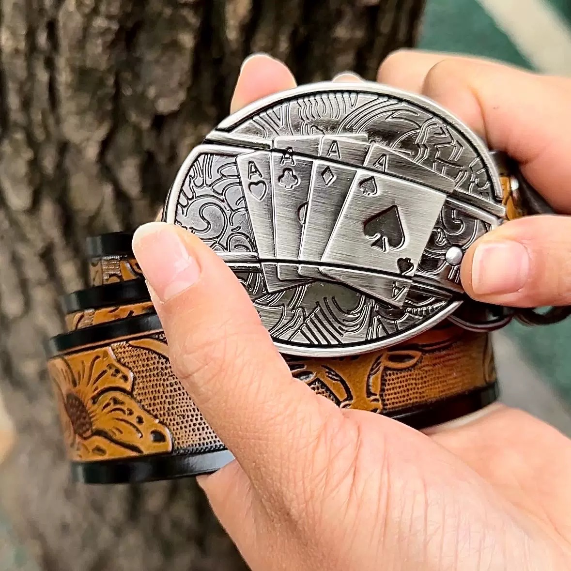 🔥 Hidden Blade Belt 🗡️ | Practical & Concealed 🏕️ Ultimate Outdoor Survival Gear 💪 Style Meets Security!