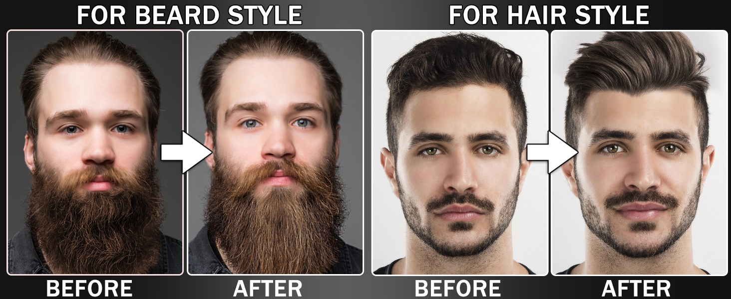beard straightener for men
