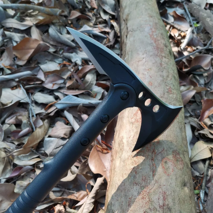 CS Tactical Axe Tomahawk Stainless Steel Blade Outdoor Hunting Camping Survival Axes Hand Tool 
