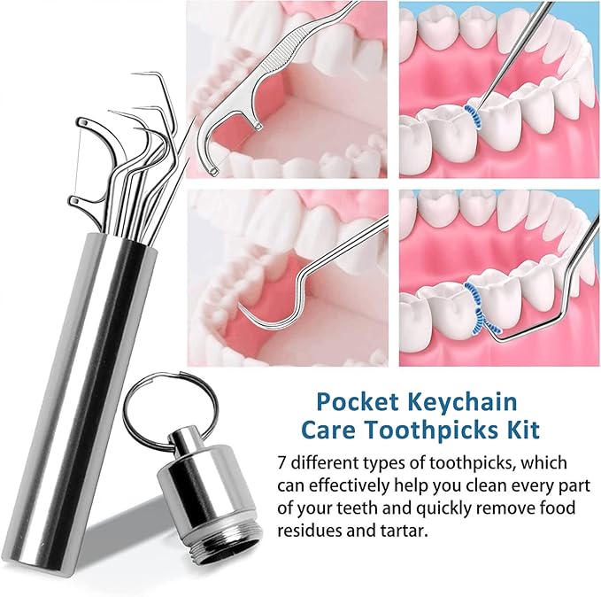 Stainless Steel Toothpick Set