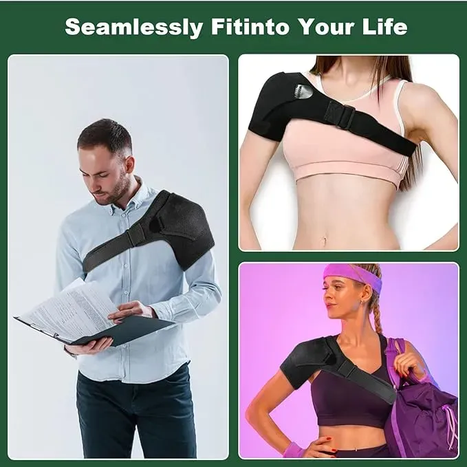ShoulderHeal Tourmaline Heating Compression Brace