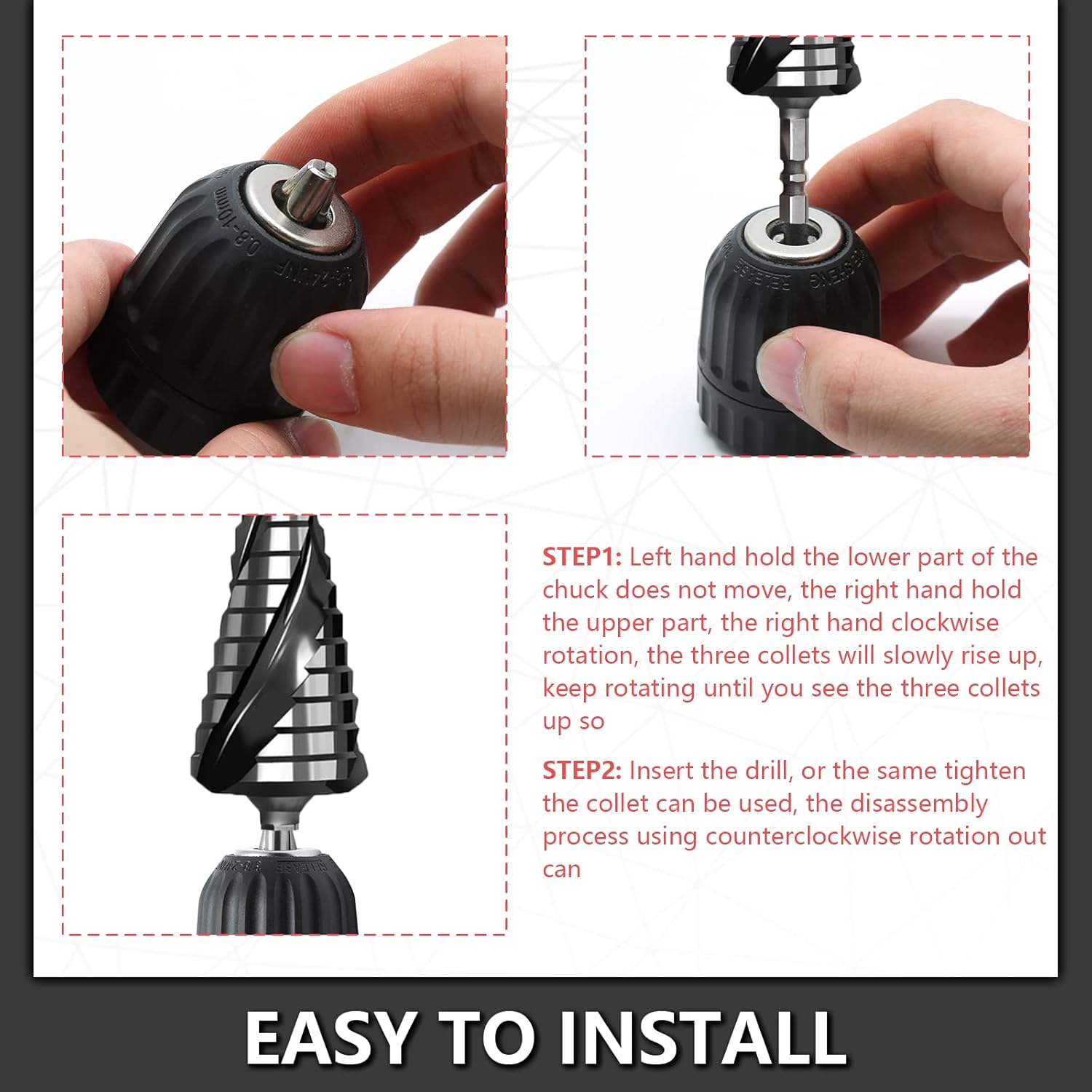 Drill Chuck Adapter