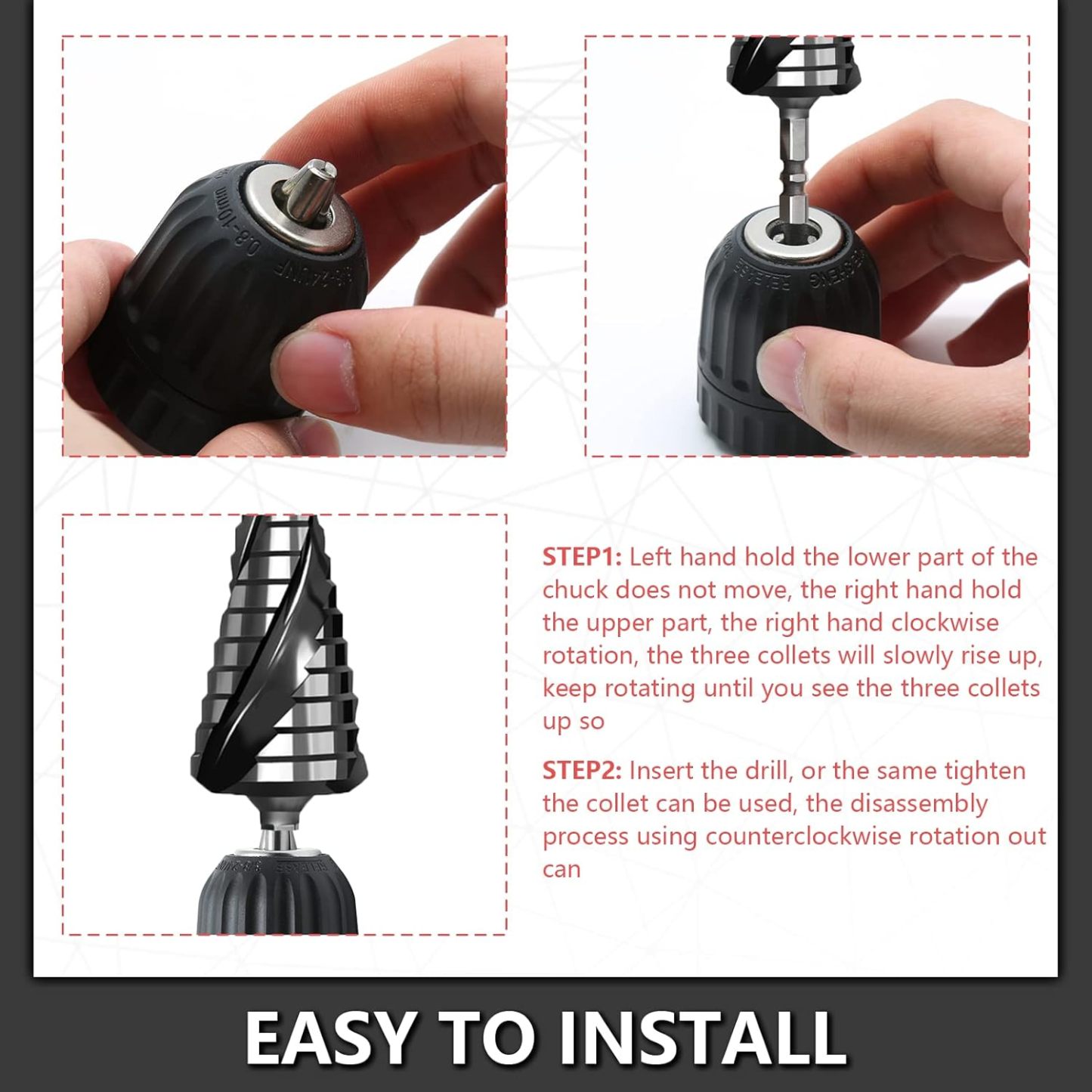Drill Chuck Adapter
