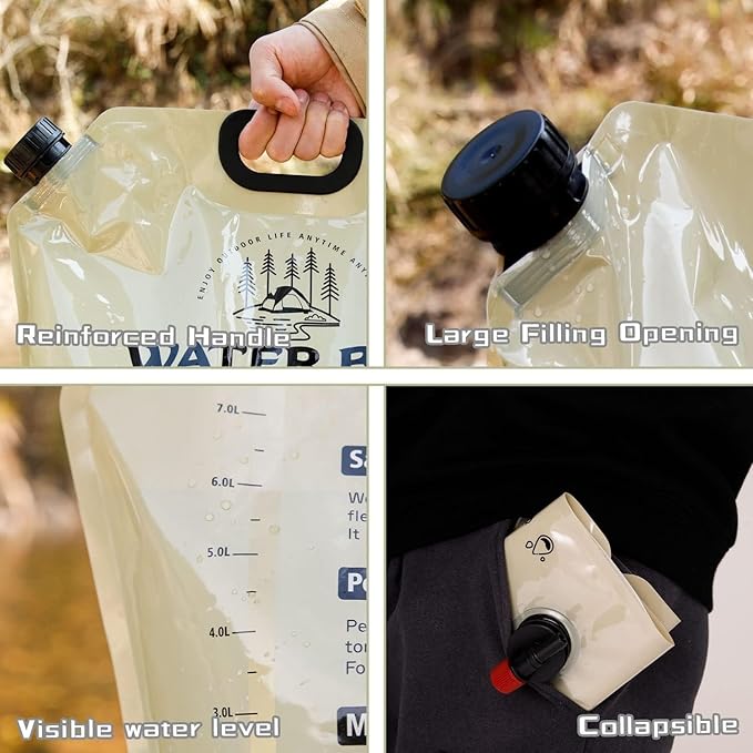 Portable Large Capacity Foldable Water Bag