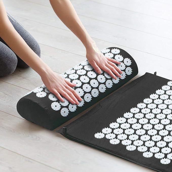 Acupressure Mat and Pillow Set