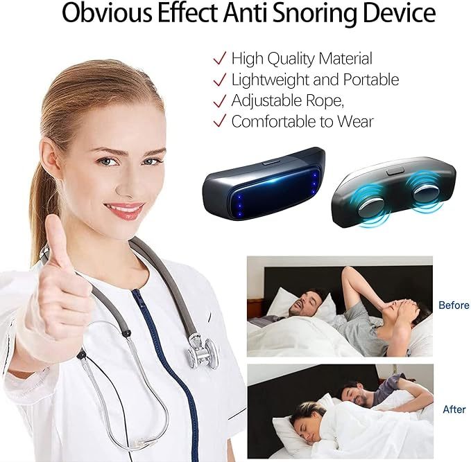 Smart EMS Anti-Snoring Device