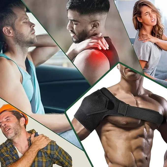 ShoulderHeal Tourmaline Heating Compression Brace