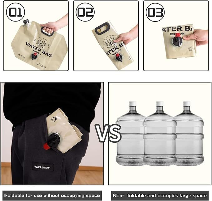 Portable Large Capacity Foldable Water Bag