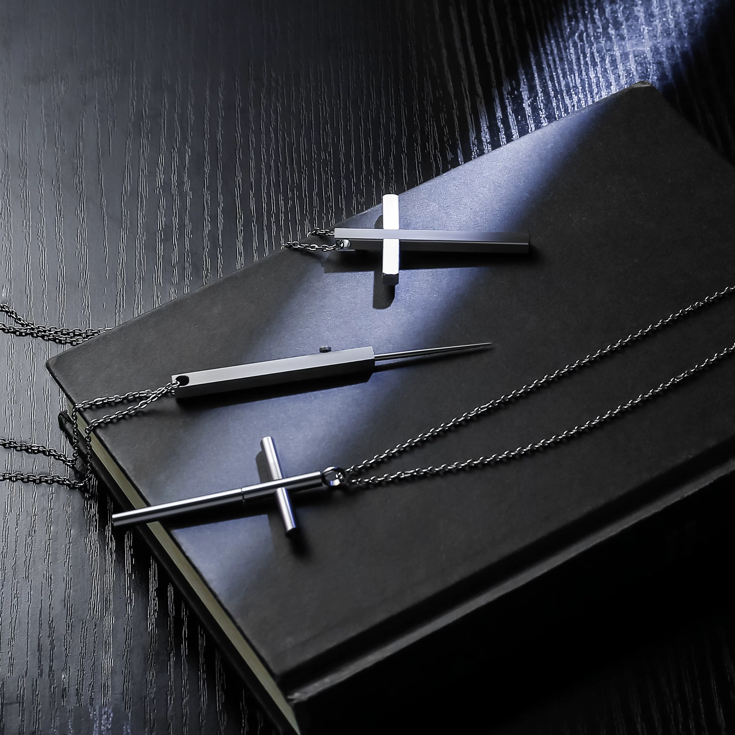 Stainless Steel Necklace reusable toothpick