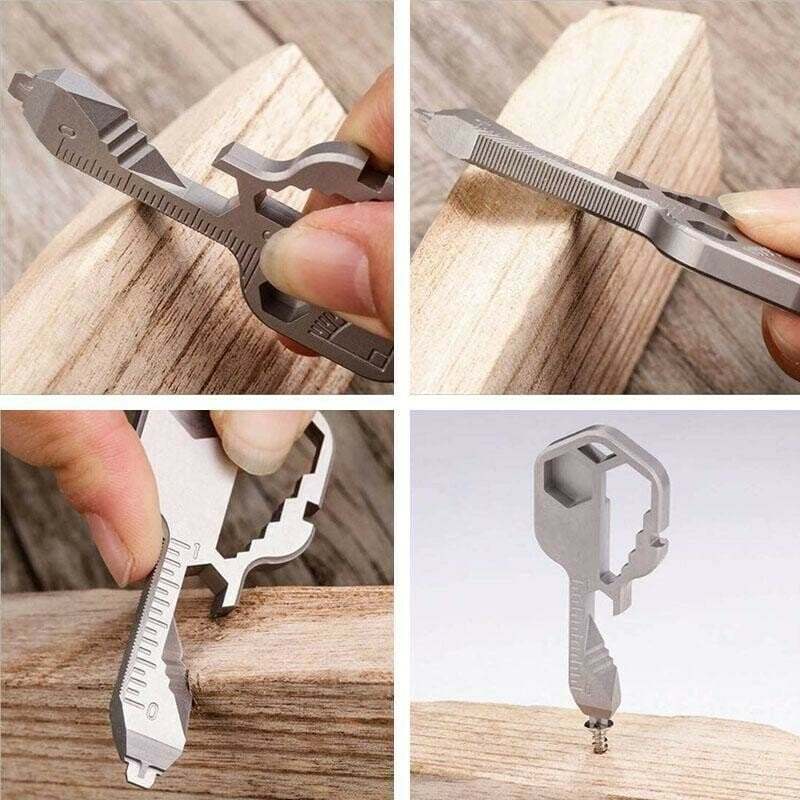 (🔥Summer Promotions🔥-30% OFF) 24 in 1 Key shaped pocket tool(BUY 2 GET 1 FREE NOW)
