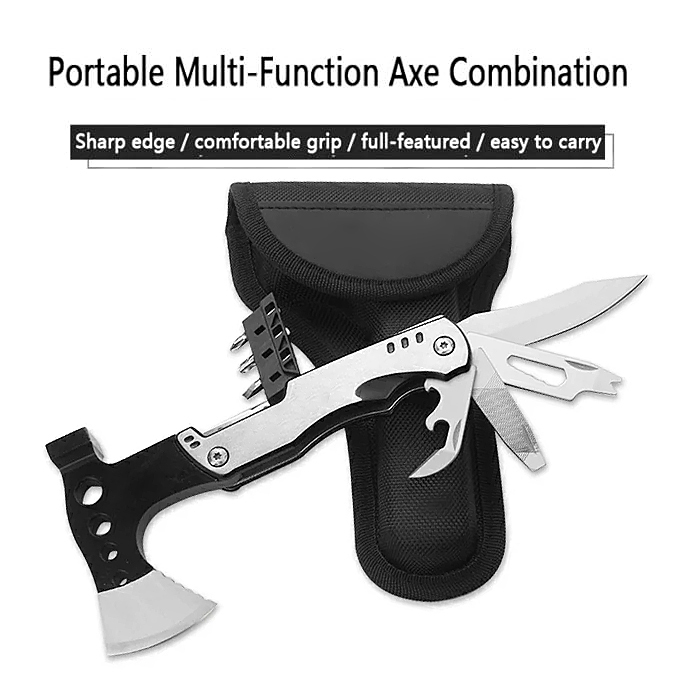 🪓Your All-in-One Survival Tool: The Ultimate Multi-Function Axe