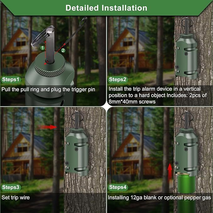 🥰Perimeter Trip Alarm (Camp Safe Alarm)🔥Buy 2 Free Shipping