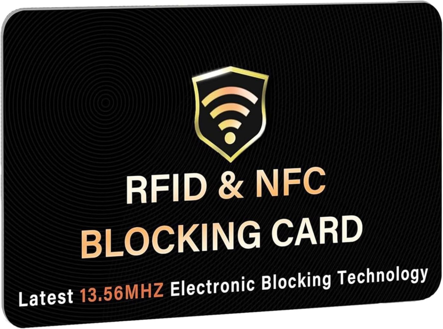 SaiTech IT 5 Pack RFID Blocking Card, One Card Protects Entire Wallet 