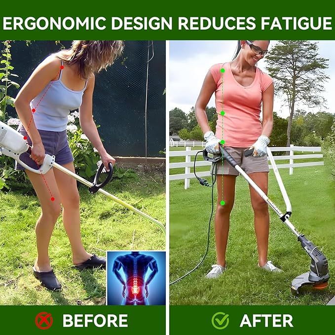 Ergonomic Extension Weed Eater Handle