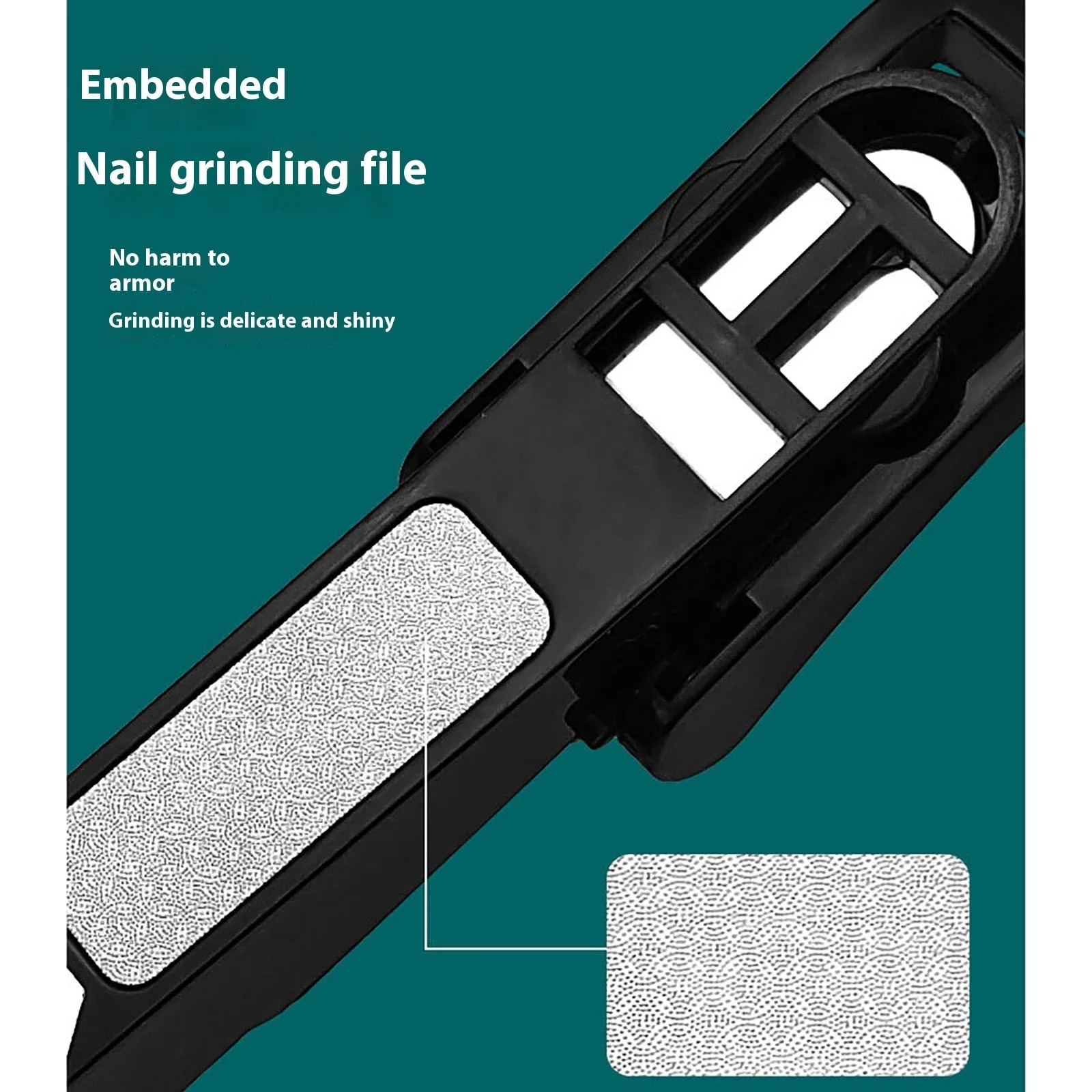 Nail Cutter with Magnifying Glass