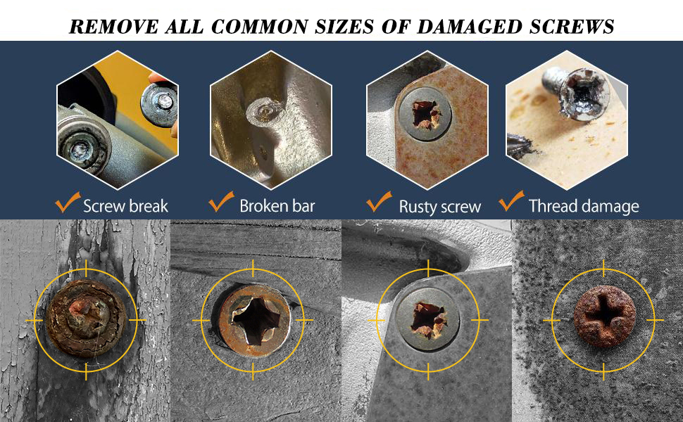 damaged screw