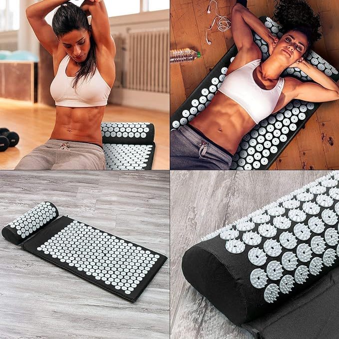 Acupressure Mat and Pillow Set