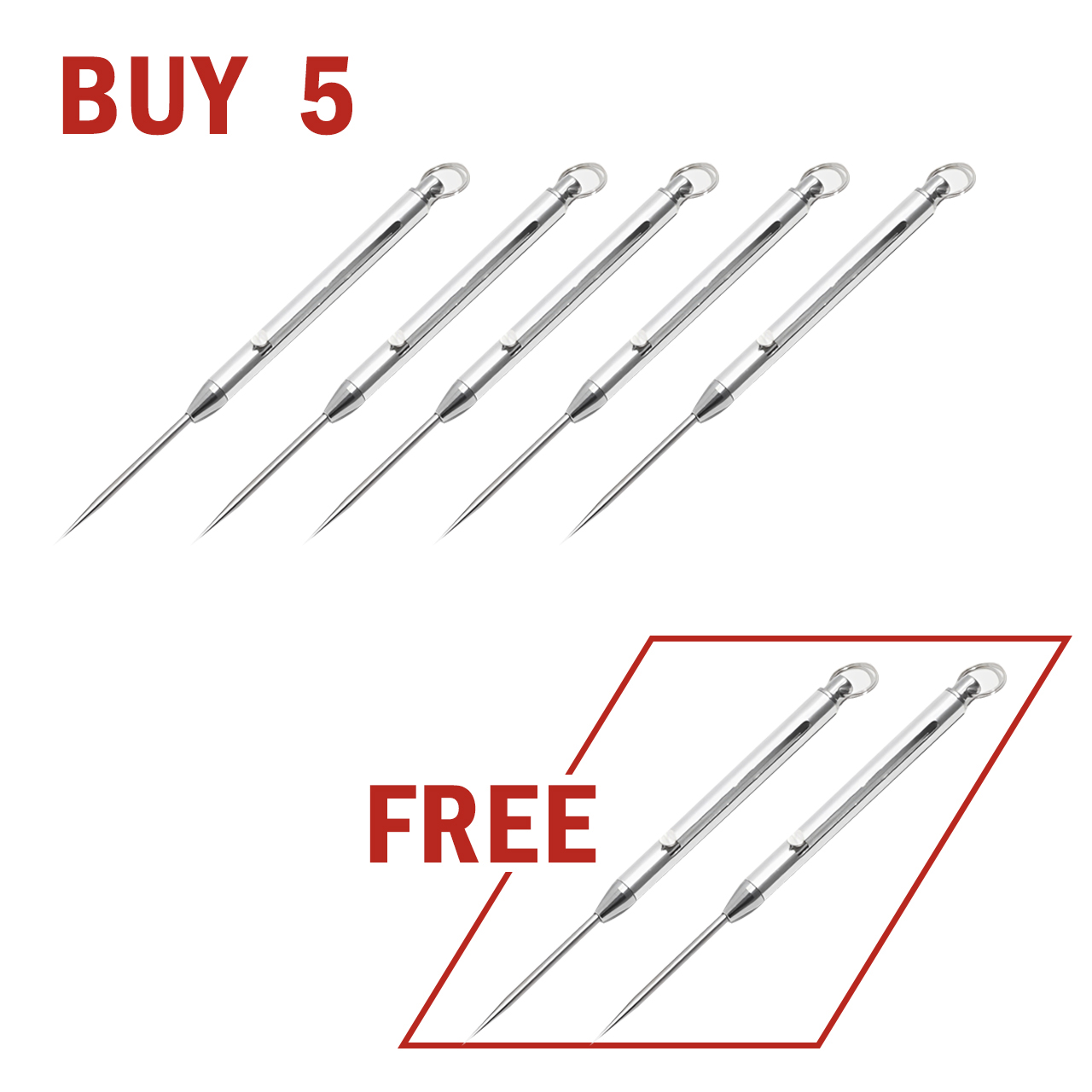 🛡️Self-Defense in Your Pocket: Metal Toothpick— Ready to deploy when danger strikes! 🚨 