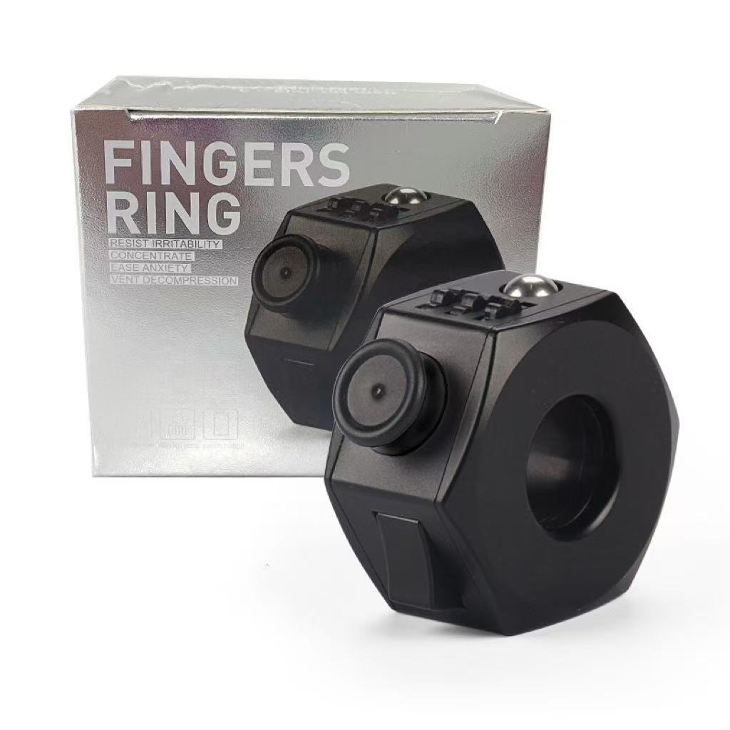 Fidget Cube Decompression Ring Anxiety Toy Relieves Stress 