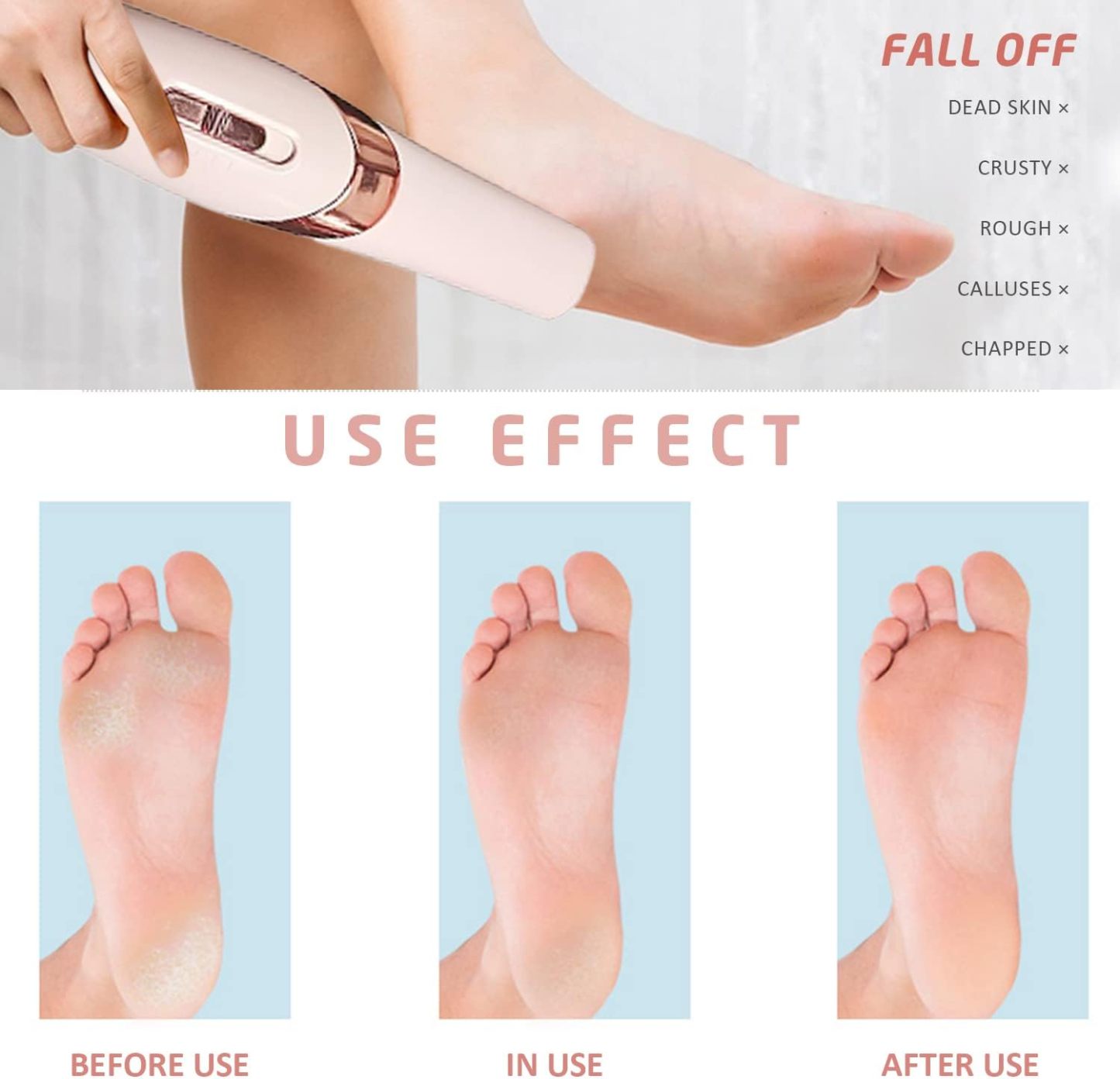 💥Latest Electric Foot File Hard Skin Remover