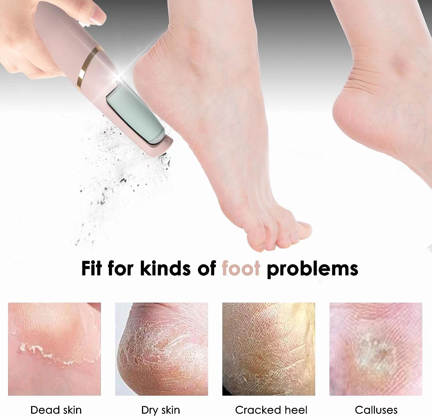 💥Latest Electric Foot File Hard Skin Remover