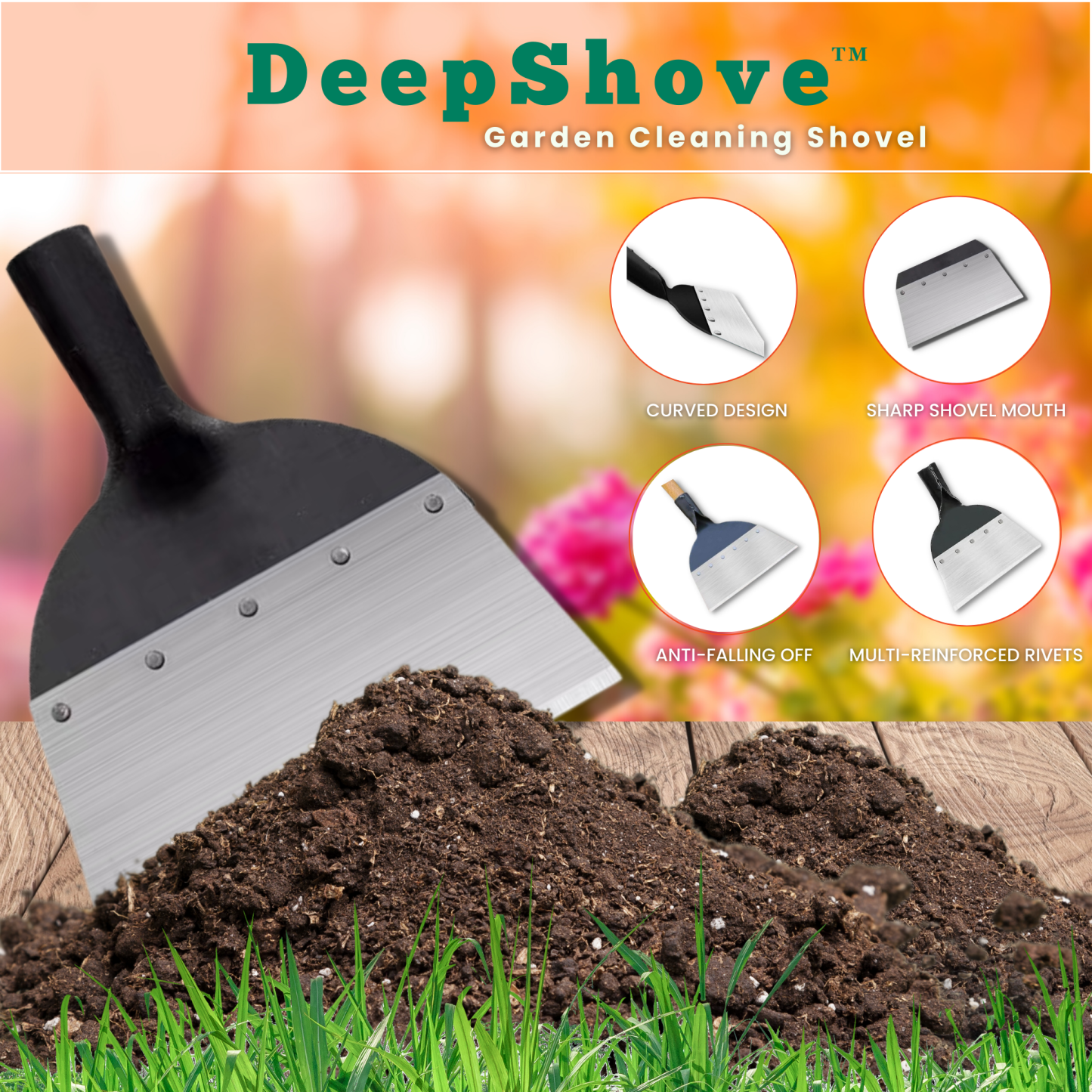 50% OFF | Garden Cleaning Shovel Head