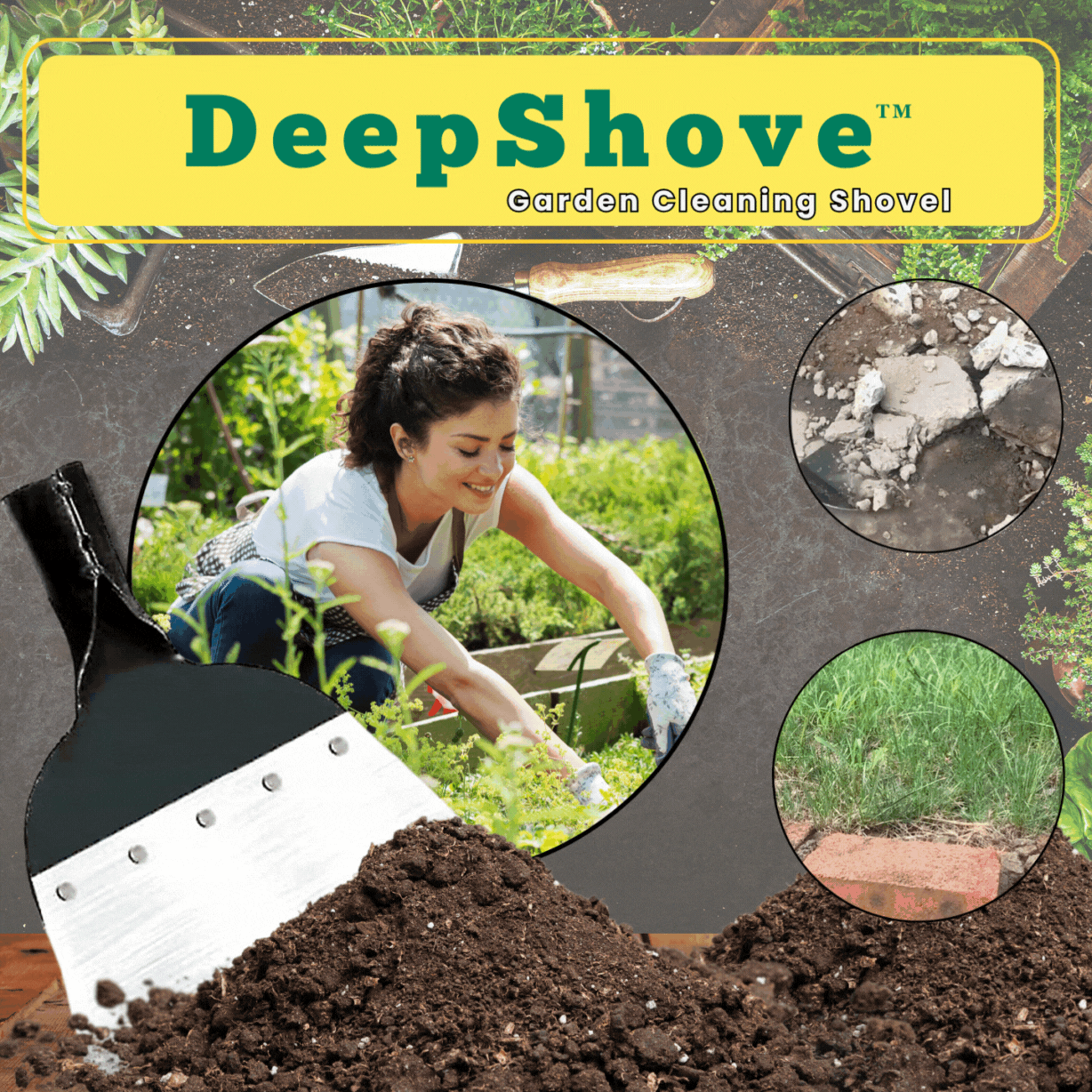 50% OFF | Garden Cleaning Shovel Head
