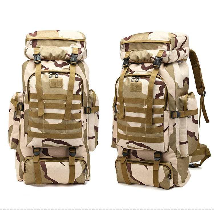Advanture Must🔥Outdoor 80L Large Space Camouflage Men's Hiking Backpack