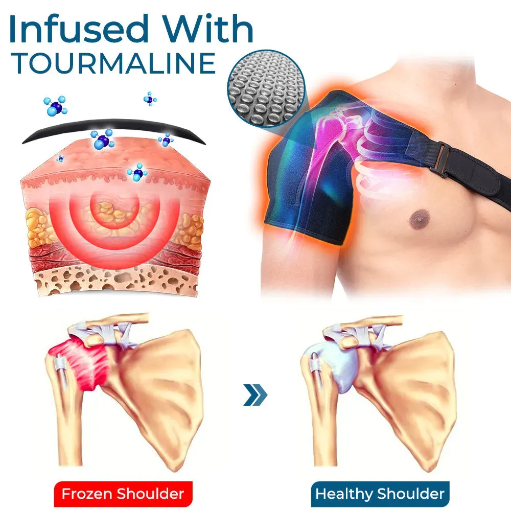 ShoulderHeal Tourmaline Heating Compression Brace