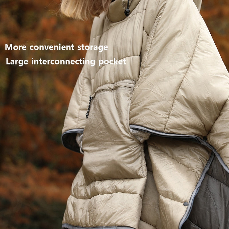 WearHaven Ultra-Light Cloak-Style Sleeping Bag