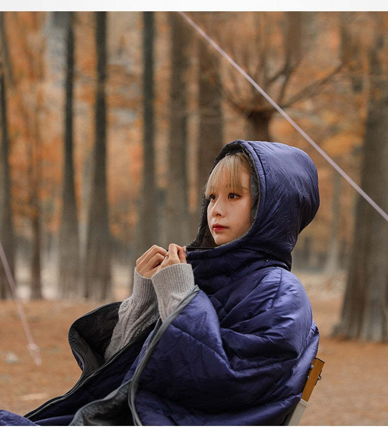 WearHaven Ultra-Light Cloak-Style Sleeping Bag