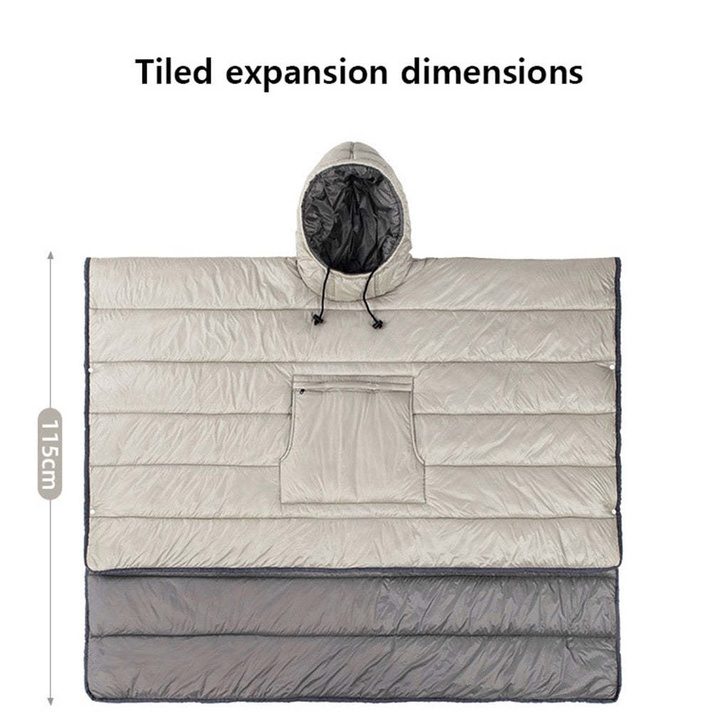 WearHaven Ultra-Light Cloak-Style Sleeping Bag