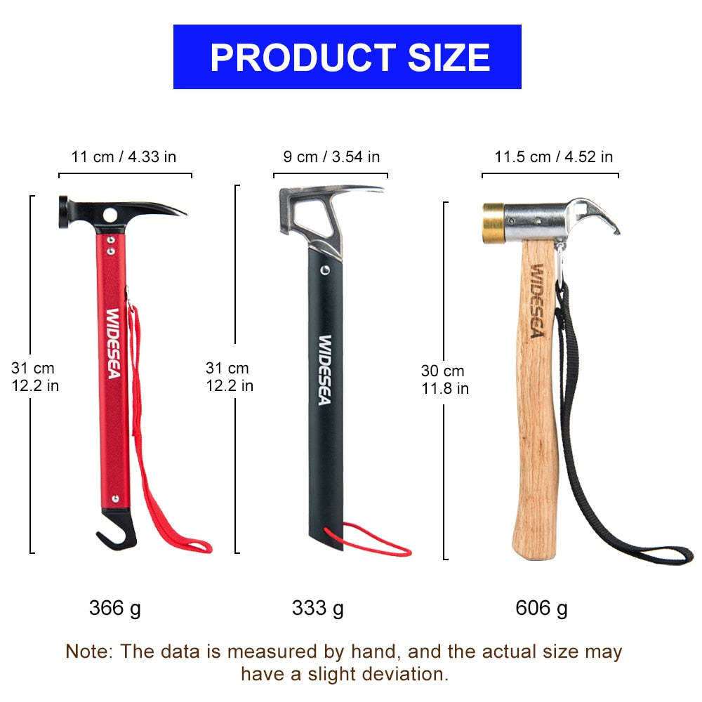 PeakPounder Stainless Steel Camping Hammer