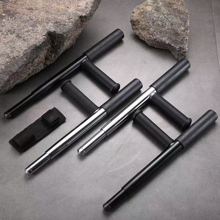 2024 Hot Selling Stainless Steel T-Shaped Multi-Function Self-Defense Tonfa