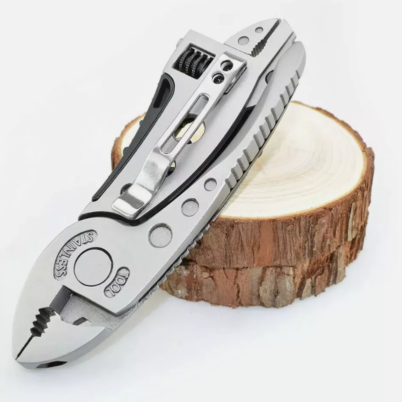 ⚡ The Ultimate Survival Multi-Tool: Pliers, Wrench, Screwdrivers & More in One Handy Tool! 🔥