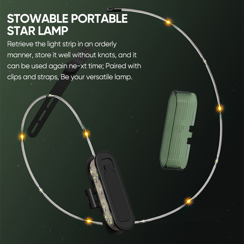 Stowable Portable Twinkle Lamp