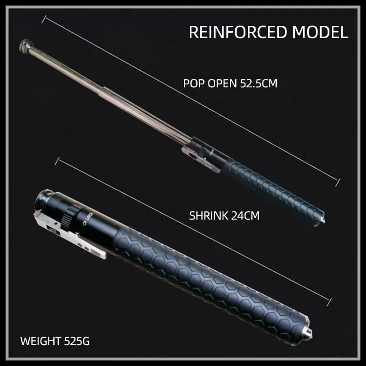 🔥🔥New Version Enhanced Automatic Retractable Multifunctional Broken Windows Hiking Stick