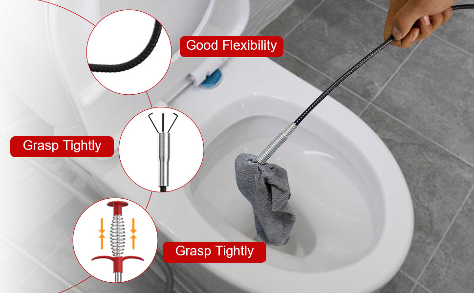 snake drain hair removal tool A+3