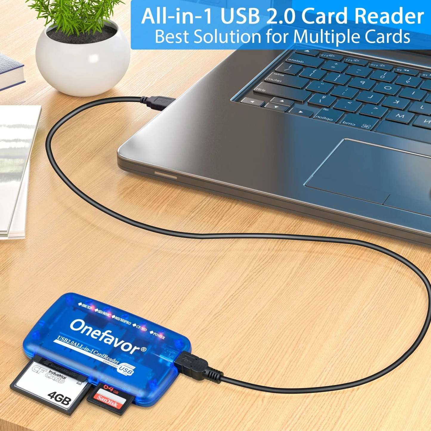 Portable Memory Card Reader