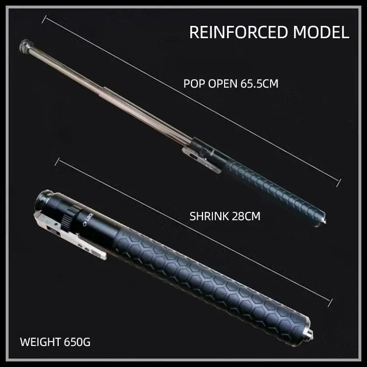 🔥🔥New Version Enhanced Automatic Retractable Multifunctional Broken Windows Hiking Stick