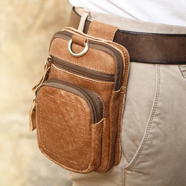 🎁 Perfect Father's Day Gift ❤2024 Outdoor Large Capacity Men's Mobile Phone Waist Bag 