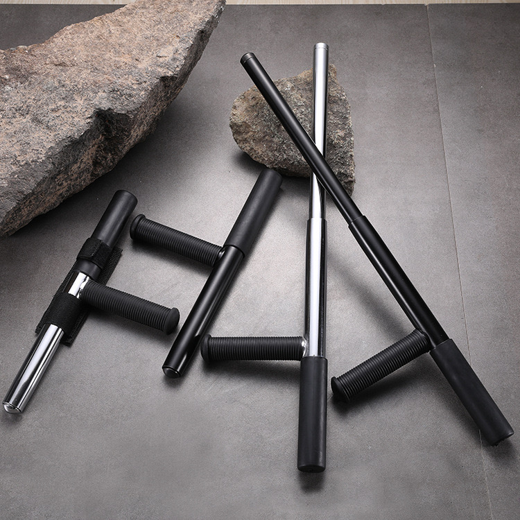 🔥2024 Hot Sale🔥  Alloy Steel T-Shaped Multi-Function Retractable Self-Defense Tonfa