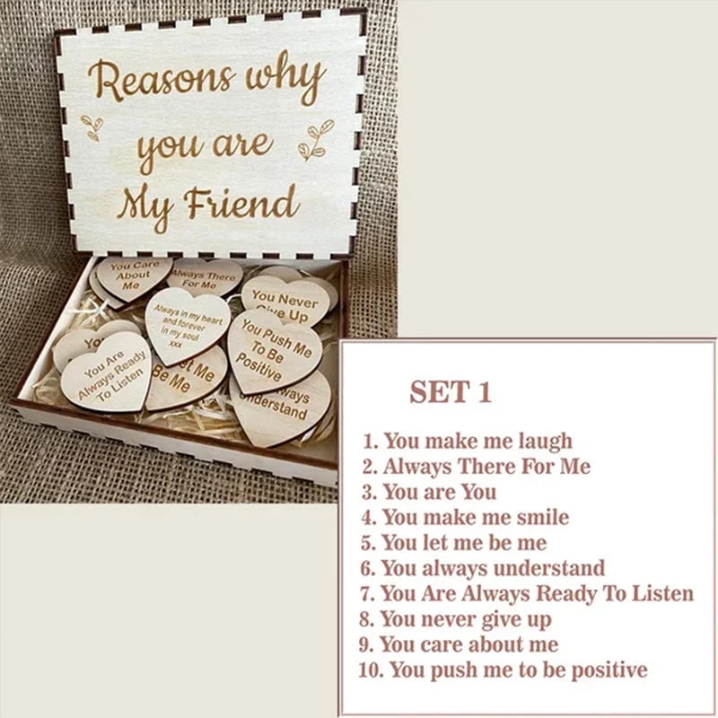 🔥"Reasons Why You Are My Friend" Friendship Gift