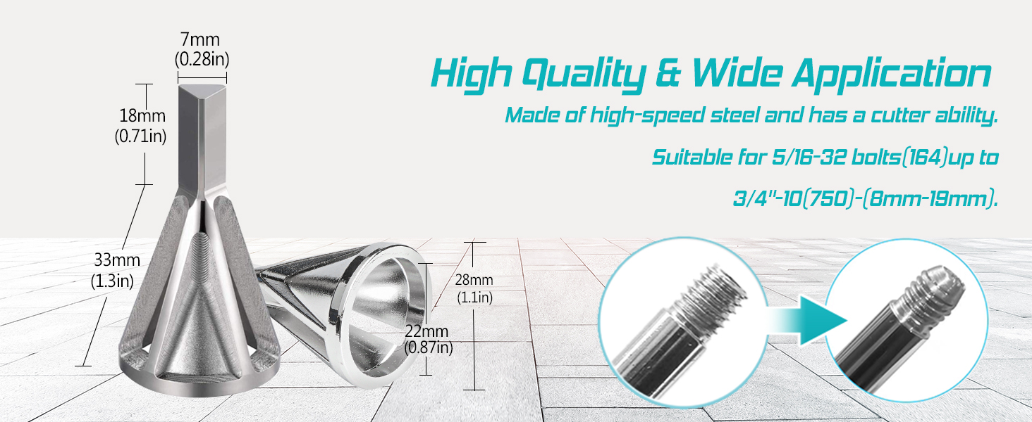 Deburring External Chamfer Tool