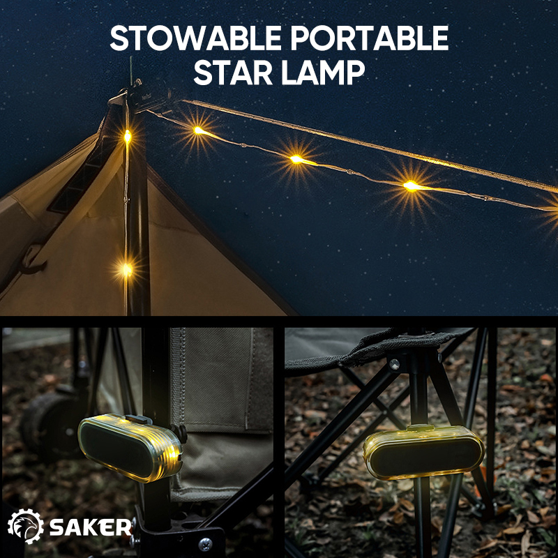 Stowable Portable Twinkle Lamp